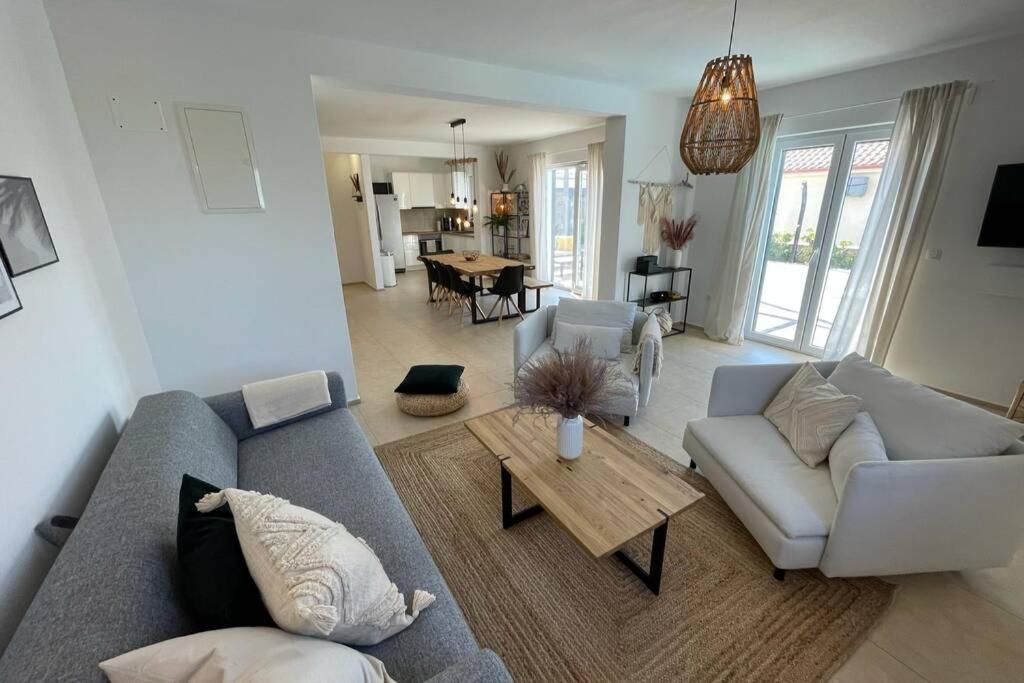 Villa Katarina - Grosser Pool Beheizt - Meerblick Vrsi Esterno foto